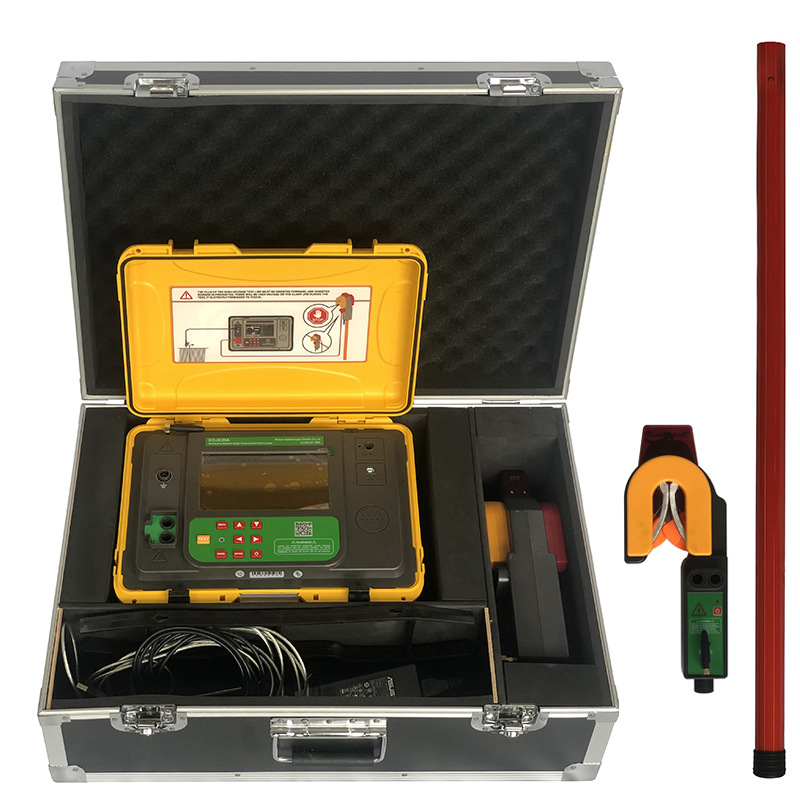 KDJK-10A 架空線路接地故障巡查儀測試原理及主機測試界面